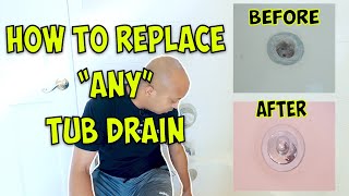 EFFORTLESSLY Remove your Tub Drain With This Tool [upl. by Ennove]