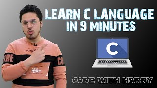 C Language in 9 Minutes in Hindi 🔥 [upl. by Majka462]