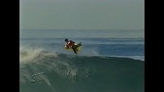 Bodyboard  Guilherme Tamega  Reunion Island 1998 [upl. by Adanama731]