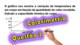 Física  Calorimetria  Questão 2  Prof Edson Dias [upl. by Vaenfila]