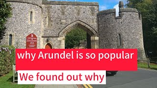 ARUNDEL WEST SUSSEX UK Walking Tour [upl. by Airetnahs]