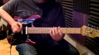 The Chicken by Jaco Pastorius solo guitar [upl. by Jodie]