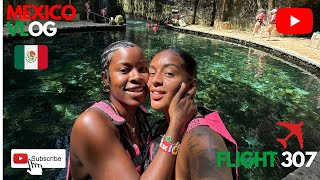 GRAND SIRENIS RIVIERA MAYA  PAIGEY TAKES RI TO MEXICO 4 HER BDAY  TULUM amp XCARET WATER PARK [upl. by Anaet]