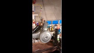 Briggs amp Stratton Flyer Motor Wheel Started [upl. by Michon]