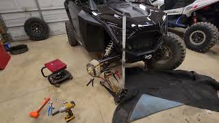 2022 polaris rzr pro xp zbroz billet tie rod review and comparison [upl. by Kippie]