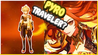 PYRO TRAVELER EXPOSED Mavuika kit info and MORE in Genshin Impact [upl. by Gonta536]