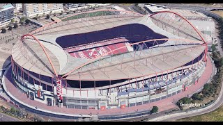 Benfica Futbol at Estadio Da Luz Stadium  Lisbon Portugal [upl. by Meyers931]