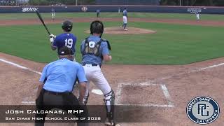 Josh Calcanas Prospect Video RHP San Dimas High School Class of 2028 [upl. by Rhoda]