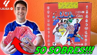 POR FIN APERTURA de 50 SOBRES de LIGA ESTE 202324 con CROMOS EXTRA GOLD [upl. by Kwapong]