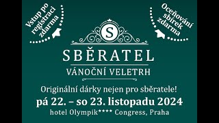 Vánoční veletrh Sběratel 2024 [upl. by Adnoel]