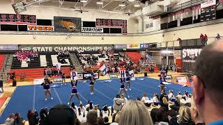 Puyallup High School Vikings  WIAA Cheerleading State Championships 2024 [upl. by Niatsirt704]