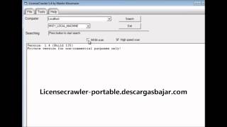 LicenseCrawler Portable recuperar licencias de windows [upl. by Eide]