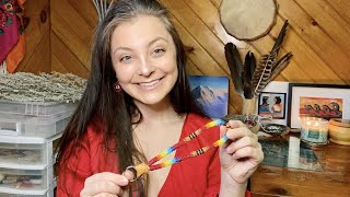 Beaded Lanyard Tutorial [upl. by Raddy]