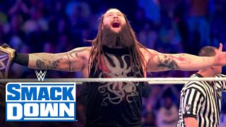 WWE pays tribute to Bray Wyatt SmackDown highlights Aug 25 2023 [upl. by Ecinnaj]