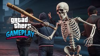 GTA 5 Skelten Funny Game Play gta gta5spidermanfunnyjump mobalegends5v5 [upl. by Nnaeirual920]