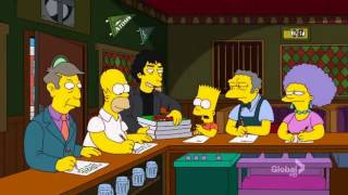 Music Theme from The Simpsons Season 23 Episode 6 The Book Job [upl. by Vergos]