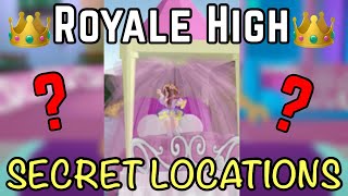 All Royale High SECRET LOCATIONS In School Campus 1 🤫 Roblox Shorts [upl. by Jacobson]