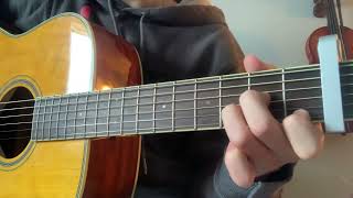 23  Chayce Beckham  Guitar tutorial  Intro [upl. by Nalliuq787]