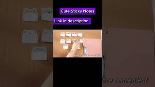 Cute Sticky Notes viral youtubeshorts stationary school office notes stickynote [upl. by Aspa]