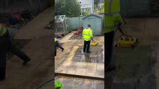 Patio magic pressurewashing patio cleaning jetwashing [upl. by Janna]