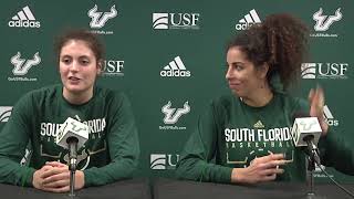 USF Womens Basketball BethuneCookman Postgame Coach Fernandez Ferreira Jordao [upl. by Byron]