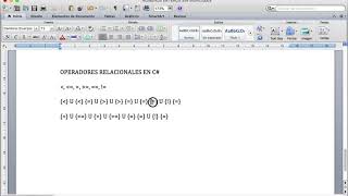 OPERACIONES SOBRE LENGUAJES PARTE 4  OPERADORES RELACIONALES BÁSICOS [upl. by Beulah]