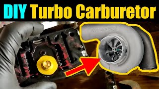 DIY Blow Through Carburetor Build For The Budget Turbo Carbureted LS  Part 2  Proform Race Series [upl. by Knoll]