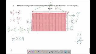 Review of G5 IM Unit 2 Fractions as Quotients and Fraction Multiplication [upl. by Brana]