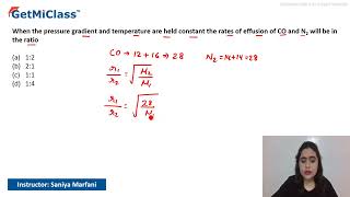 Fission vs Fusion Rates Explained KCET 11th Chemistry States of Matter [upl. by Felton]