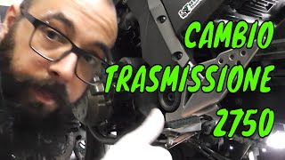 Cambio trasmissione Z750 04 [upl. by Holofernes]