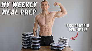 Healthy amp Easy High Protein Meal Prep FOR BUILDING MUSCLE [upl. by Yelehsa331]