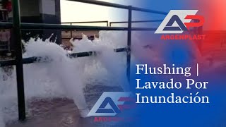 Flushing  Lavado de Tambos por Inundación  Argenplast SRL [upl. by Narol792]