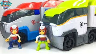 PAW PATROL DSCHUNGEL RETTUNG KOLLEKTION JUNGLE PATROLLER MIT RYDER UND SEIN MOTORRAD  UNBOXING [upl. by Farra]