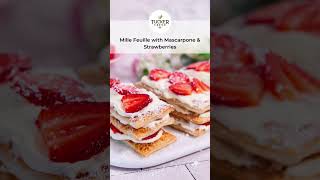 Mille Feuille with Mascarpone amp Strawberries [upl. by Novihc853]