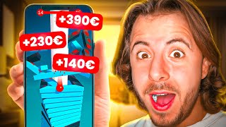 Les Meilleurs JEUX MOBILE pour GAGNER DE L’ARGENT 280€Jour [upl. by Bowen]