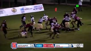 Wetumpka 13 Khaliq Jones 5 yd TD Run [upl. by Eednus]