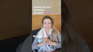 Groeitip van Veerle De Rouck jouw MarketingNavigator 🎯🚀 Website de gouden 3 website marketing [upl. by Avek]