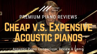 🎹﻿ Cheap vs Expensive Acoustic Pianos  Do You Get What You Pay For﻿ 🎹 [upl. by Sherye306]