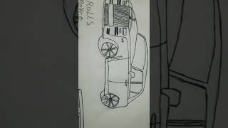 Rolls Royce drawing viral song viralshort drawing trendingshorts [upl. by Valdas116]