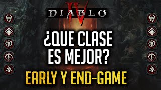 ¿QUE CLASE ELEGIR ¿CUAL ES MEJOR  DIABLO IV ESPAÑOL [upl. by Geldens]