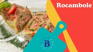 Rocambole salgado simples aprenda receita com batata e carneseca  Band Receitas [upl. by Loren]