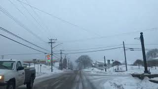 Driving in Tignish Prince Edward Island [upl. by Nosnarb]