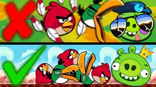 Can you beat Angry Birds WITHOUT Bird Powers  Part 3 [upl. by Mcripley]