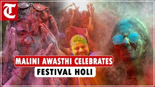 quotWe celebrate Holi through songs and dancequot Folk singer Malini Awasthi [upl. by Gerhardt]