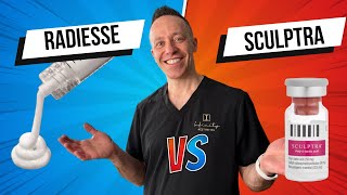 Doctor Explains Radiesse vs Sculptra for Younger Skin [upl. by Pravit]