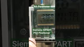 4th and 5th Parameter settings of Siemens SIPART PS2 Positioner  Auto amp Manual Calibration [upl. by Eerol]