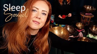 ASMR Sound Bath Personal Attention 💤 Singing Bowls for Sleep 💤 Anxiety Relief [upl. by Aisilef]