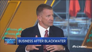 Erik Prince on his business endeavors after selling Blackwater [upl. by Veronike480]