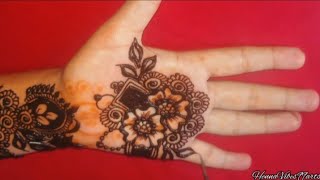 Latest Beautiful Floral Mehndi Design 2024  Step by Step Tutorial  HennaVibes99arts [upl. by Way]