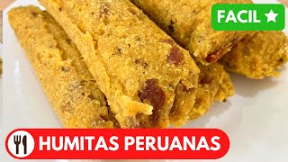 🇵🇪 HUMITAS DULCES PERUANAS SIN HOJAS DE CHOCLO  PASO A PASO [upl. by Anid]